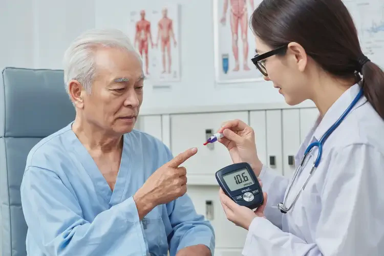 老年人早餐血糖10(图1)