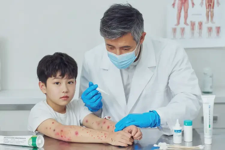 孩子四肢出現(xiàn)濕疹可不可以徹底自愈(圖3)