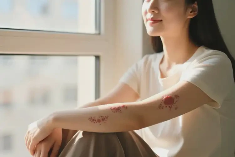 女人手臂經(jīng)常長濕疹能徹底自愈嗎(圖3)