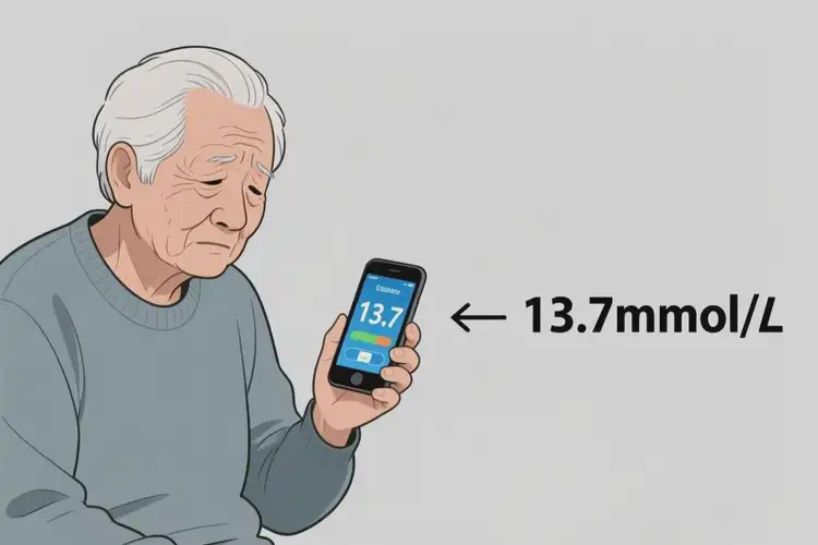 老年人睡前血糖13點(diǎn)7意味著什么(圖3)