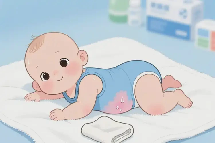 寶寶肚子上長(zhǎng)濕疹能徹底自愈嗎(圖3)