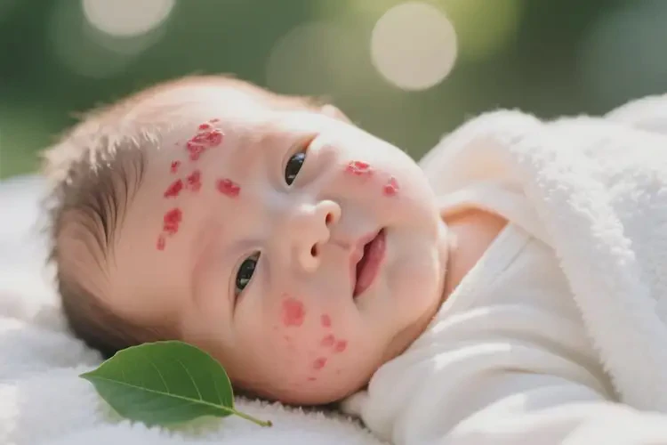 嬰幼兒面部出現(xiàn)濕疹可以徹底自愈嗎(圖3)