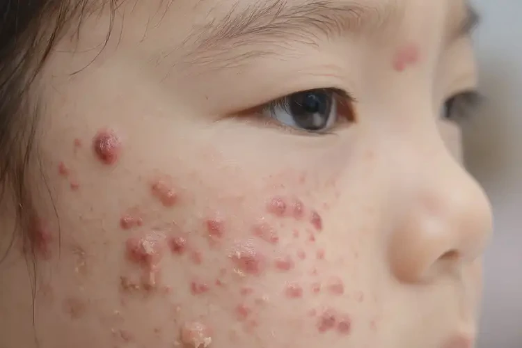 小兒臉上起濕疹能夠徹底治愈嗎(圖4)