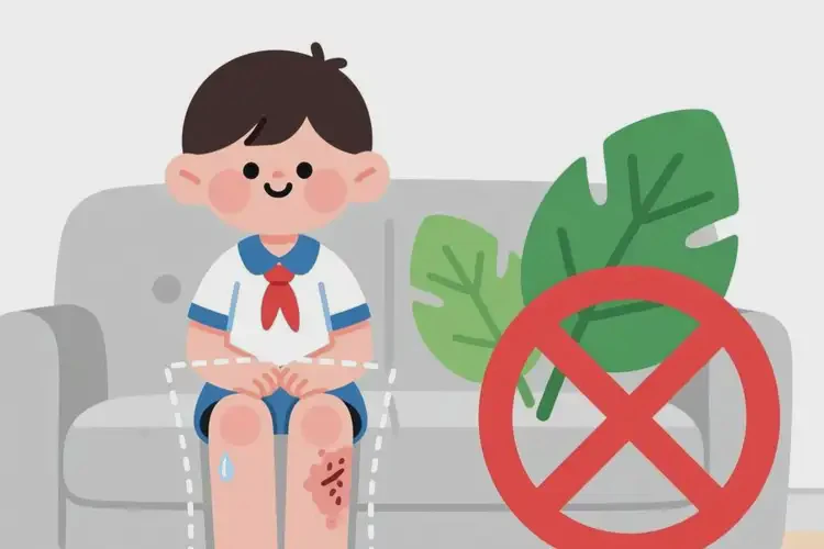 小學(xué)生小腿容易起濕疹不管它會自己自愈嗎(圖1)