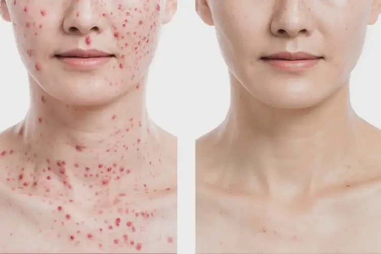 女生脖子上出現(xiàn)濕疹可以徹底自愈嗎(圖1)