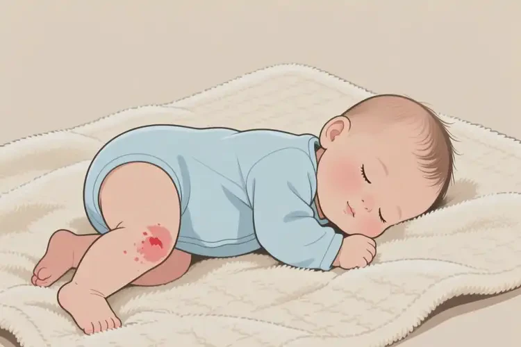 嬰幼兒大腿上容易起濕疹不管它會自己痊愈嗎(圖3)