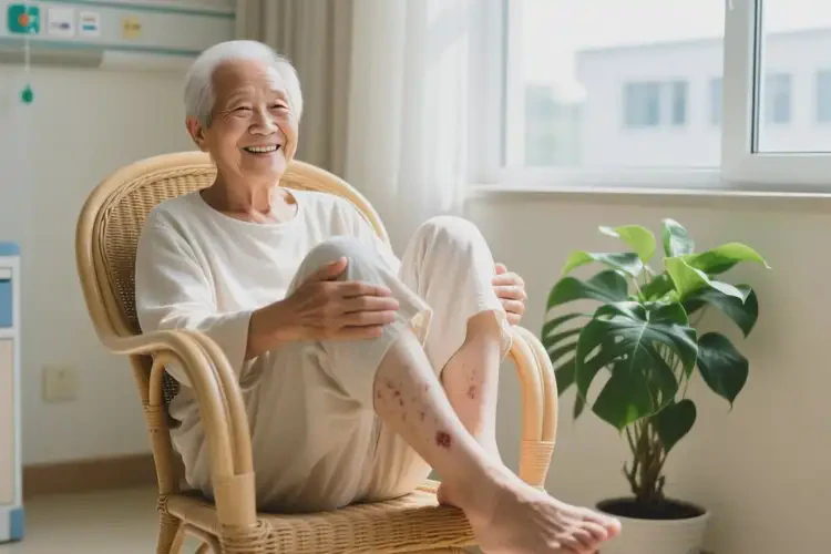 高齡老人大腿偶爾起濕疹不管它會自己自愈嗎(圖4)