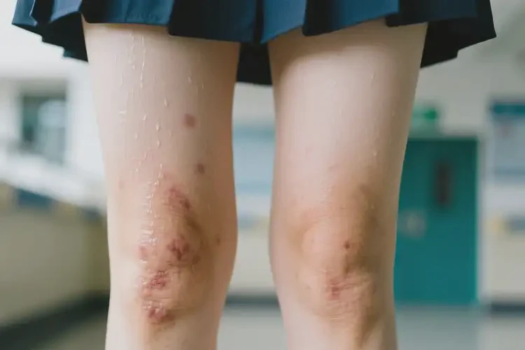 大學(xué)生大腿上出濕疹可以徹底自愈嗎(圖2)