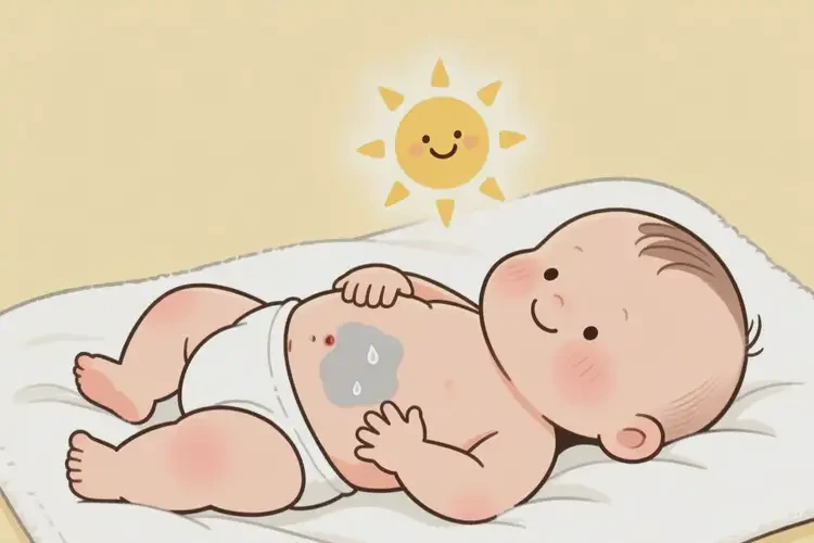 寶寶肚子上經(jīng)常長濕疹能夠徹底治愈嗎(圖1)