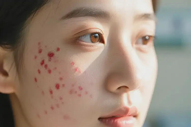 女生臉上出現(xiàn)濕疹可以徹底自愈嗎(圖4)