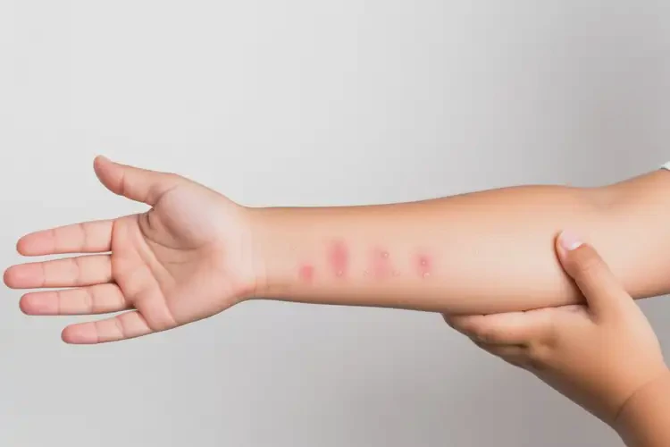 小學生手臂上起濕疹不管它會自己痊愈嗎(圖2)