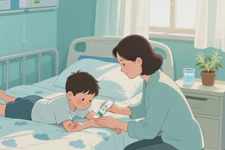 兒童身上容易長濕疹能夠徹底治愈嗎(圖3)