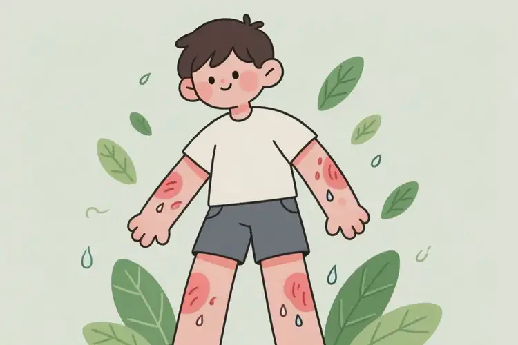 男生四肢容易起濕疹可不可以徹底自愈(圖2)