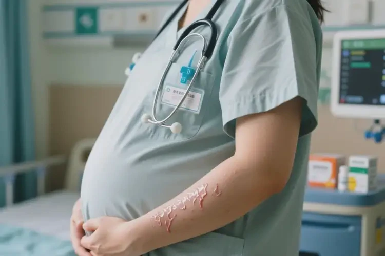 产妇手臂容易长湿疹不管它会自己痊愈吗(图3)