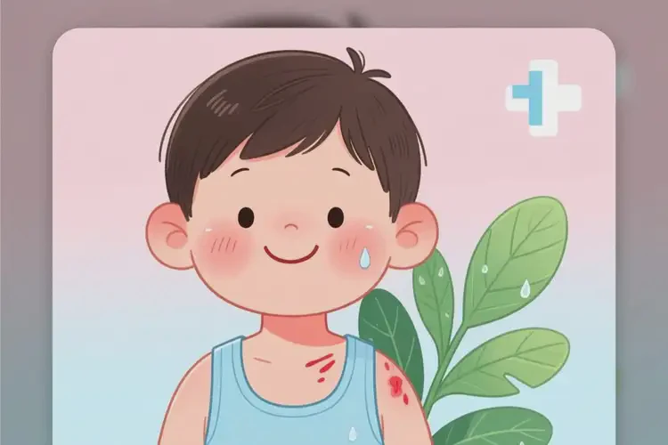 兒童脖子上長濕疹可不可以徹底自愈(圖4)