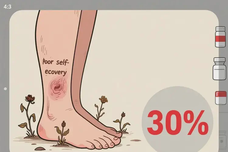 女性小腿上長濕疹可以徹底自愈嗎(圖2)