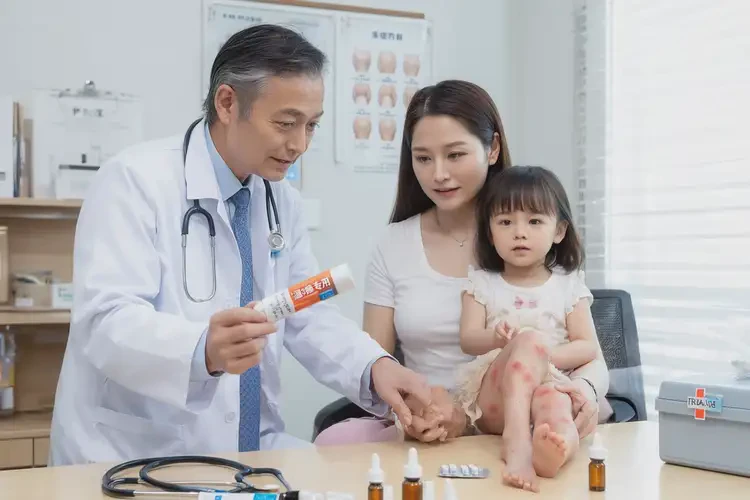 幼兒腳上經(jīng)常起濕疹可以徹底自愈嗎(圖2)