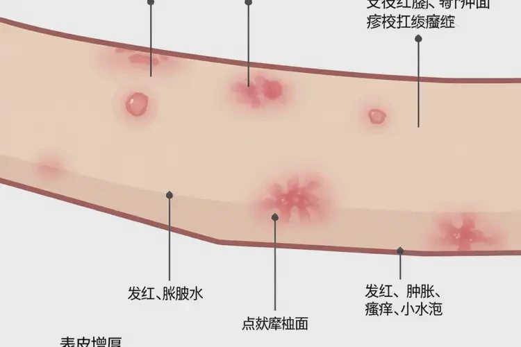 男人臉上出濕疹能徹底自愈嗎(圖4)