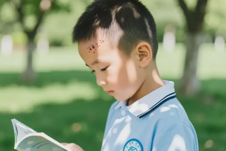 小学生面部有湿疹能靠自己自愈吗(图2)