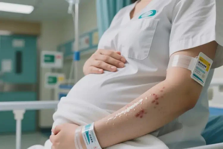 产妇手臂容易长湿疹不管它会自己痊愈吗(图2)