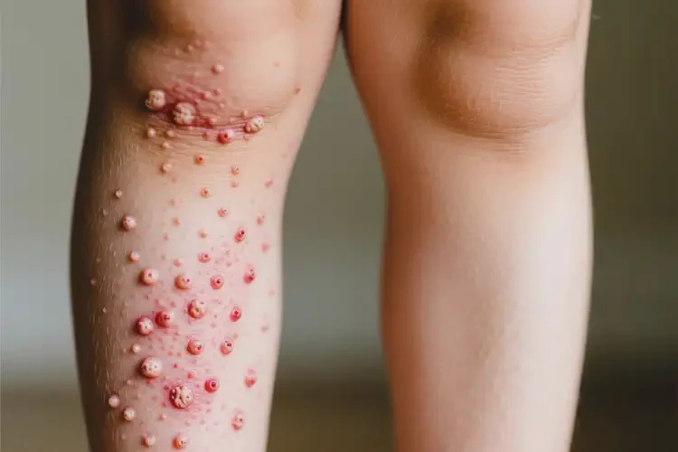 小孩小腿出现湿疹能够彻底治愈吗(图2)