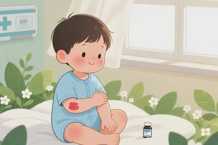 小孩身上容易起濕疹不管它會(huì)自己痊愈嗎(圖4)