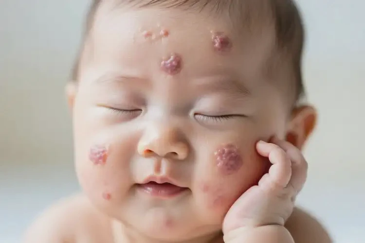 嬰兒面部有濕疹可不可以徹底自愈(圖3)