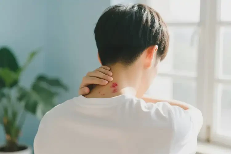 大學(xué)生脖子偶爾起濕疹能夠徹底治愈嗎(圖4)