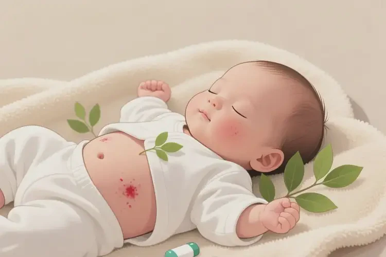 新生兒肚子出濕疹能靠自己自愈嗎(圖4)