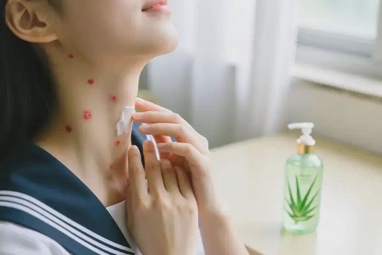 大學(xué)生脖子偶爾起濕疹能夠徹底治愈嗎(圖3)