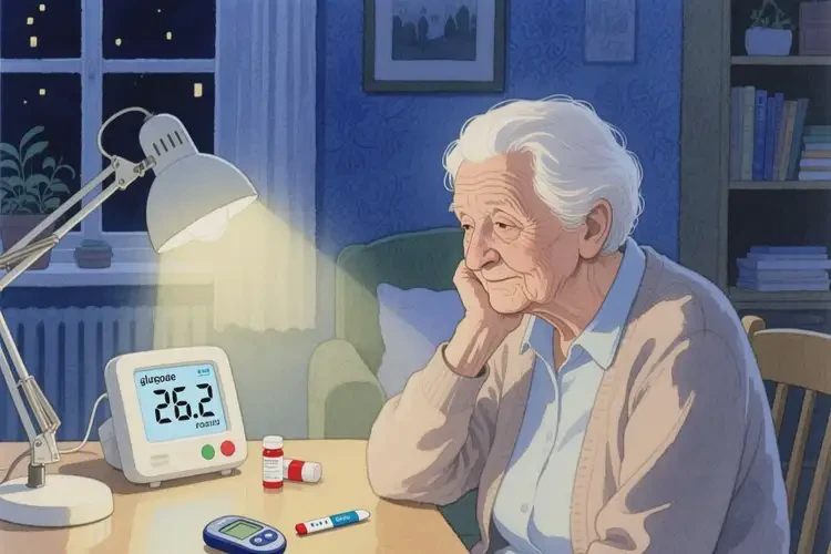 老年人晚上血糖26(圖1)