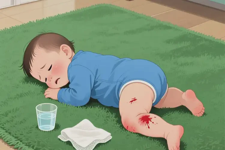 幼兒大腿上長(zhǎng)濕疹不管它會(huì)自己自愈嗎(圖1)