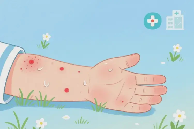 少儿手臂上有湿疹不管它会自己好吗(图4)