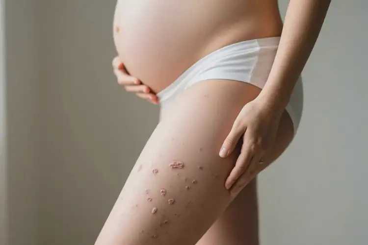 孕婦小腿上偶爾起濕疹不管它會自己好嗎(圖4)