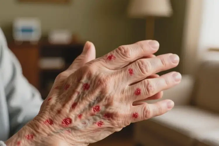 老年人全身經(jīng)常長(zhǎng)濕疹能夠徹底治愈嗎(圖4)