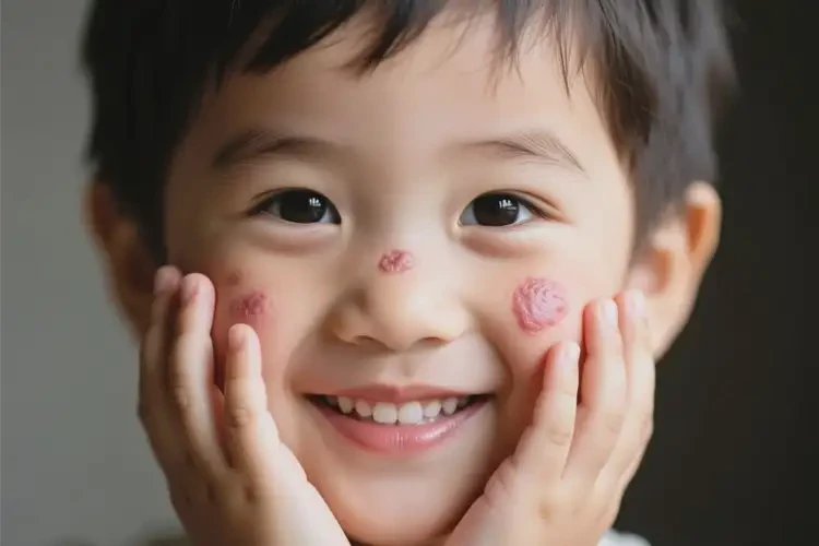 小孩面部有濕疹不管它會自己自愈嗎(圖2)