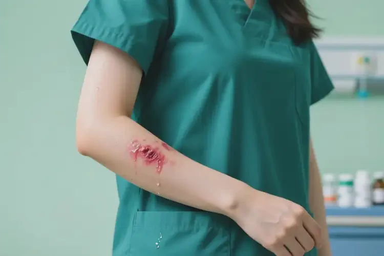 女人手臂有濕疹可不可以徹底自愈(圖3)