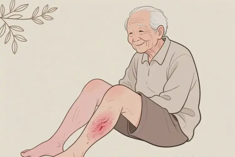 高齡老人大腿上有濕疹能不能徹底自愈(圖4)