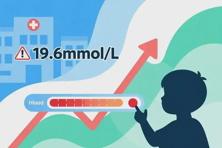 儿童中午血糖19点6是糖尿病吗(图4)