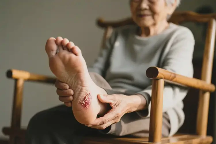 老年人腳上經(jīng)常起濕疹能夠徹底治愈嗎(圖3)