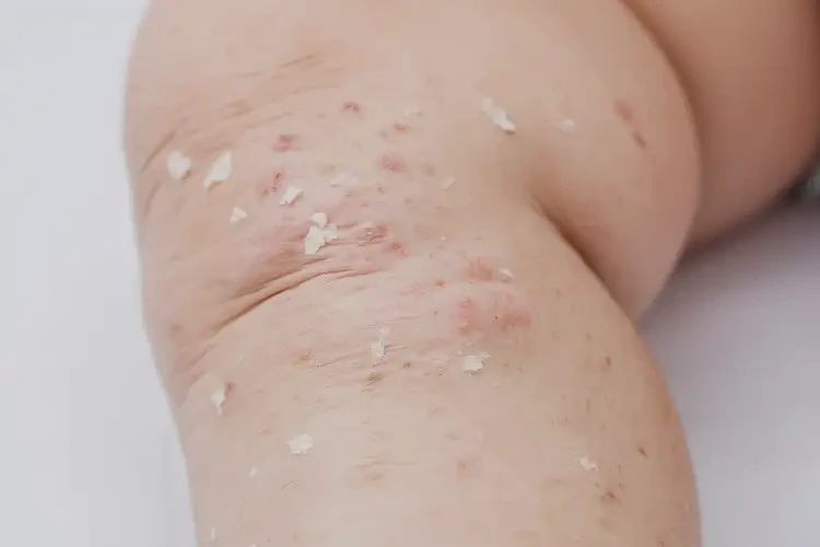 幼兒小腿上容易起濕疹能夠徹底治愈嗎(圖4)