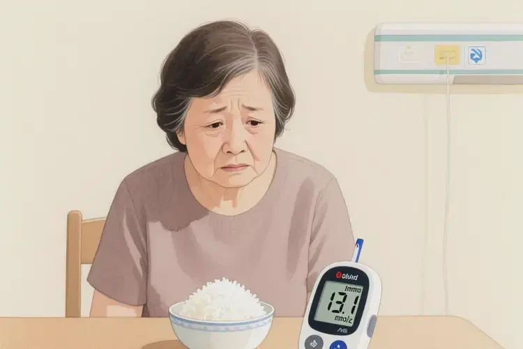 更年期女性早上空腹血糖13點1是糖尿病嗎(圖2)