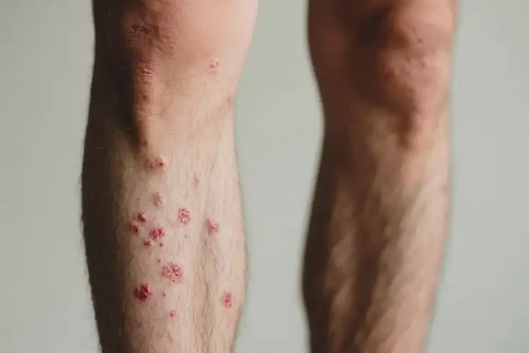 青年人小腿上偶爾起濕疹能徹底自愈嗎(圖4)