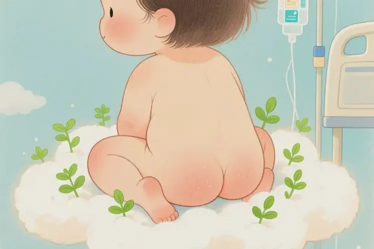 兒童屁股上偶爾起濕疹能靠自己自愈嗎(圖4)