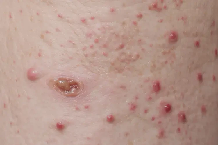 大學(xué)生手臂上偶爾長濕疹不管它會自己痊愈嗎(圖3)