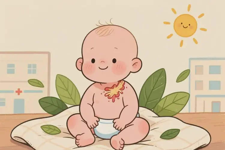 小兒脖子出濕疹可以徹底自愈嗎(圖2)