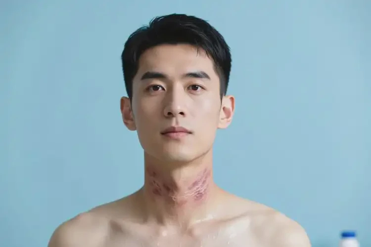 男性脖子起濕疹不管它會(huì)自己好嗎(圖1)