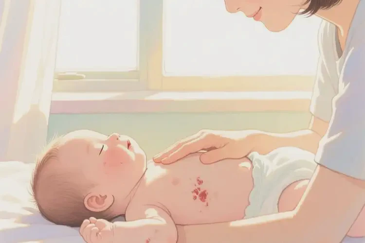 小兒脖子出濕疹可以徹底自愈嗎(圖4)