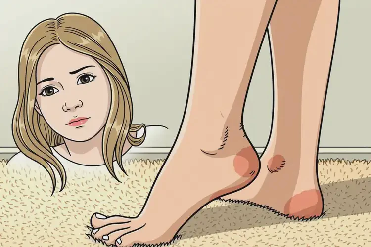 女生腳上起濕疹不管它會(huì)自己好嗎(圖3)
