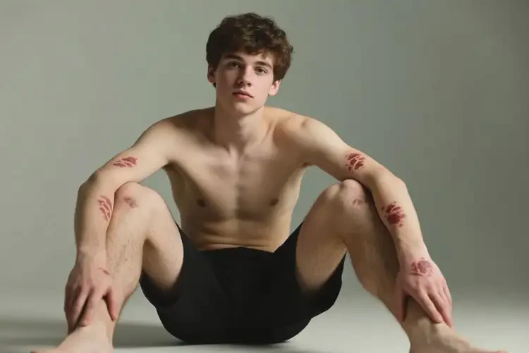 男生四肢經(jīng)常起濕疹能徹底自愈嗎(圖1)